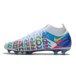 fodboldstøvler Nike Phantom Generative Texture Elite DF FG 3D - Blå Pink Gul_2.jpg